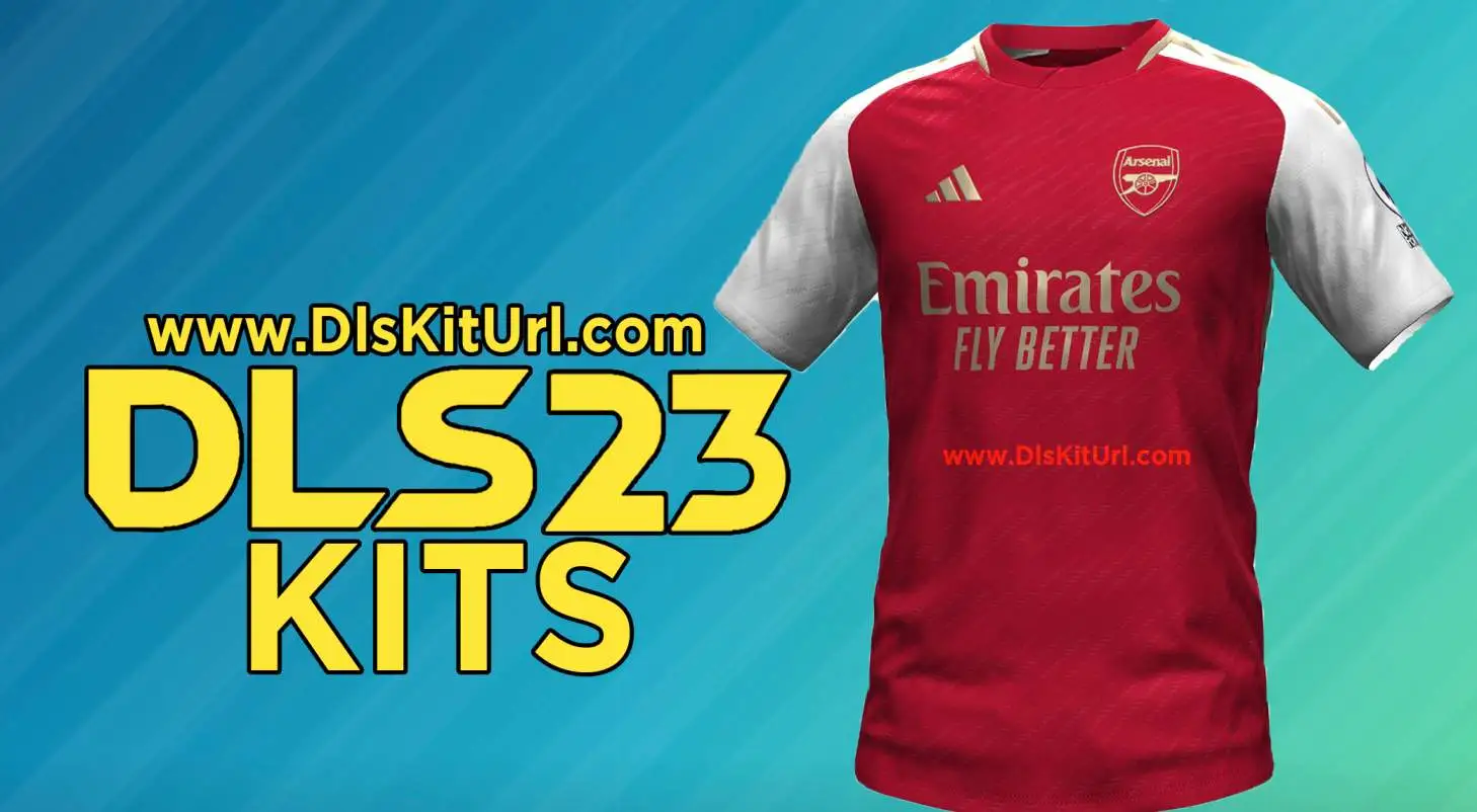 Arsenal 23/24 Kits For Dls 23 | Dream League Soccer 2023