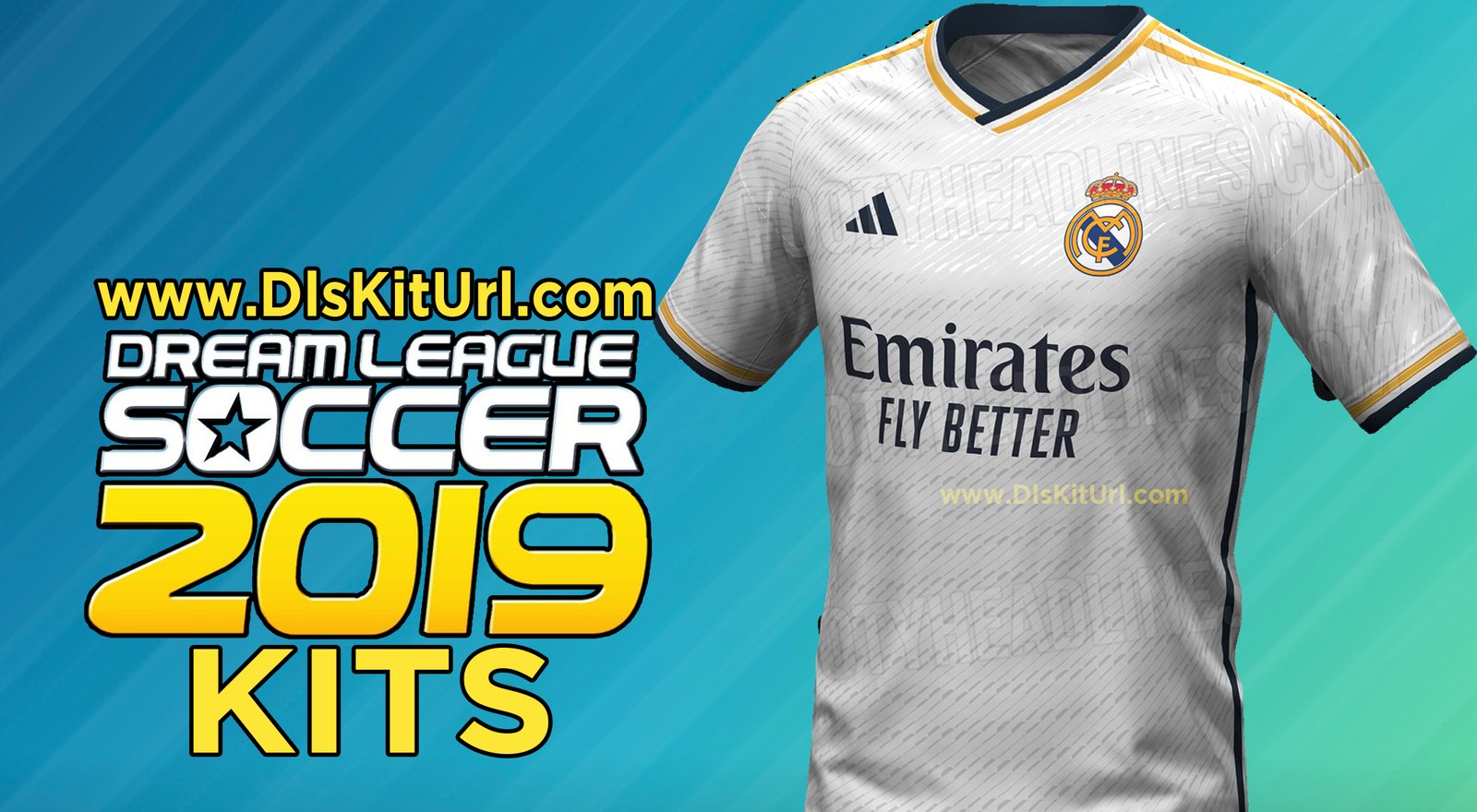 Real Madrid 23-24 Kits DLS 19