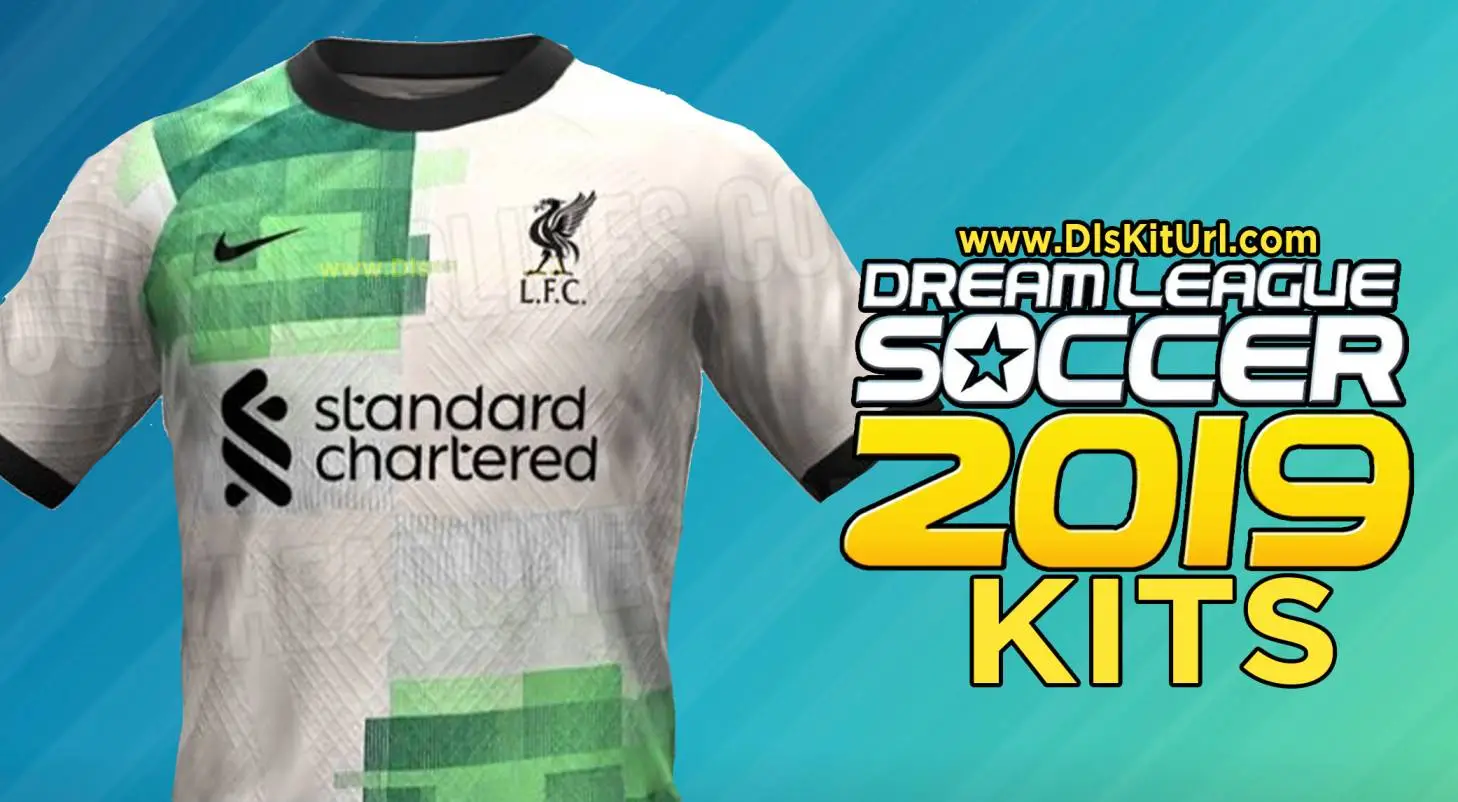 Liverpool logo and Kits DLS 19