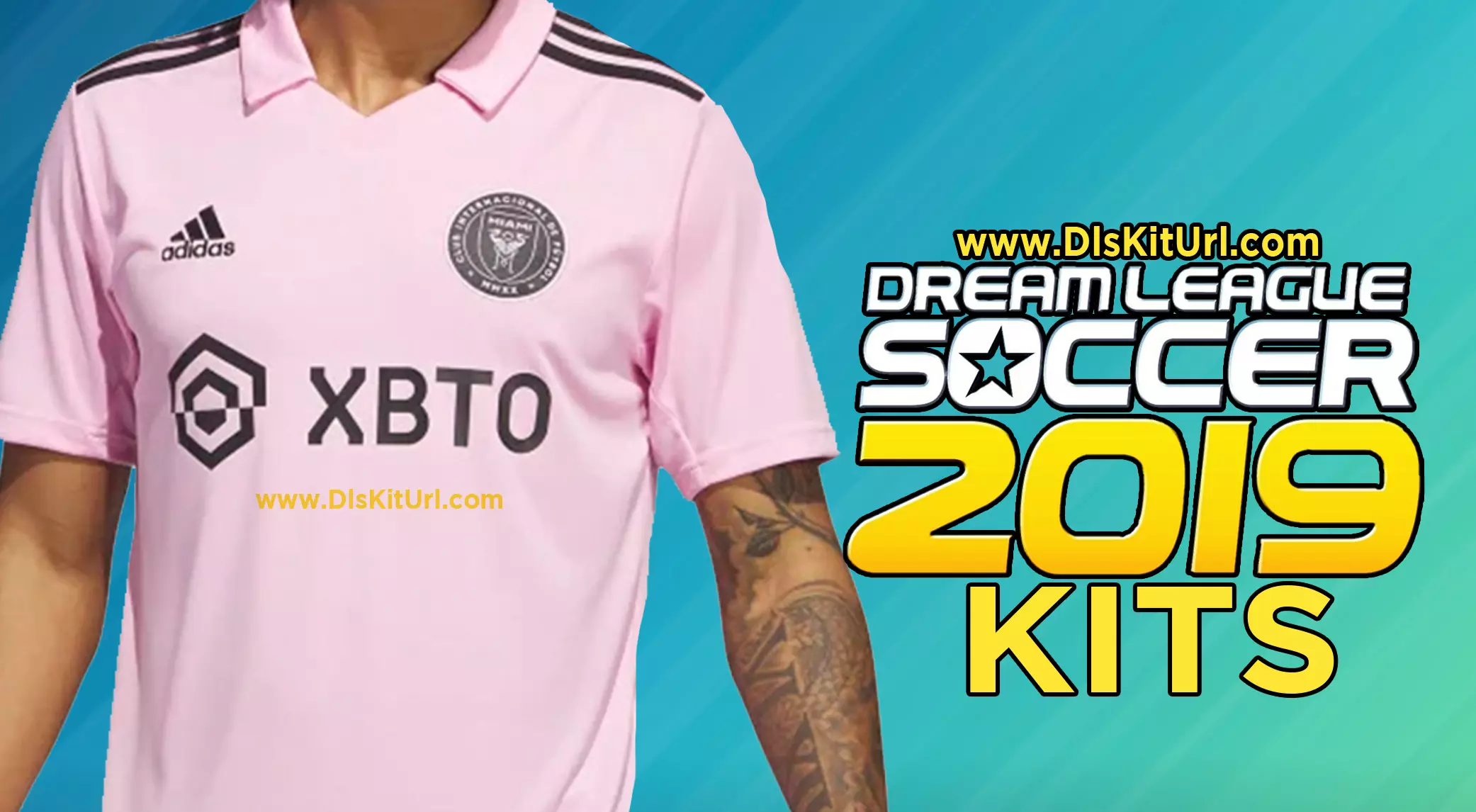 Inter Miami 23/24 Kits For Dls 19 | Dream League Soccer 2019