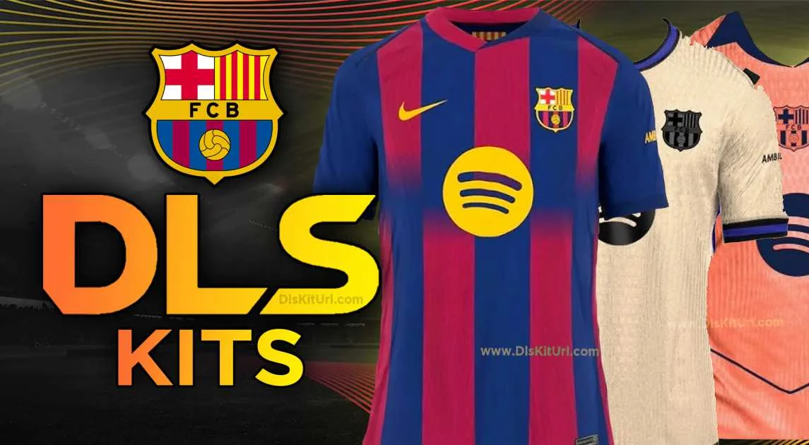 FC Barcelona 25 26 Kits For DLS 26 Dream League Soccer 2026