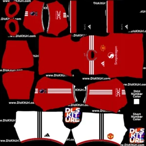 manchester united dls 26 27 home kit