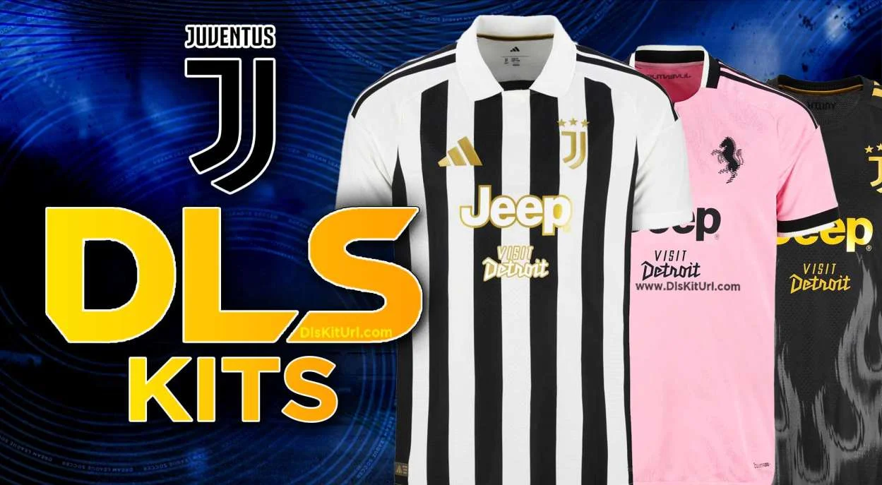 juventus DLS 26 27 Kits