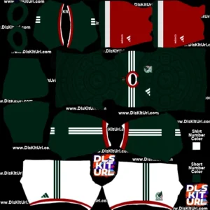 Mexico home dls 26 world cup kits