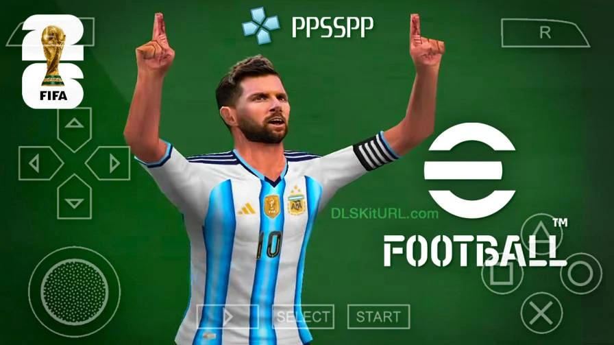 eFootball 2026 PSP ISO World Cup
