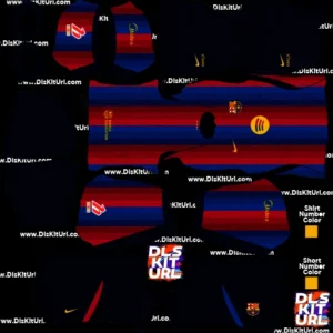FC Barcelona DLS 26 27 Home Kit