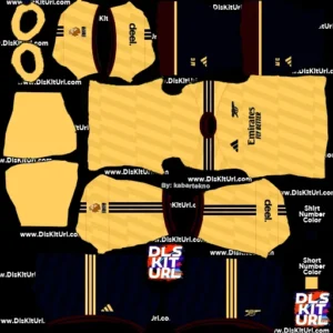 arsenal dls 26 27 third kit