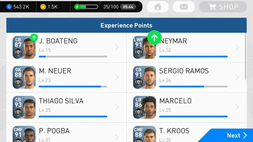 featured players
